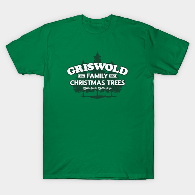 (Green) Griswold Family Trees T-Shirt by jepegdesign